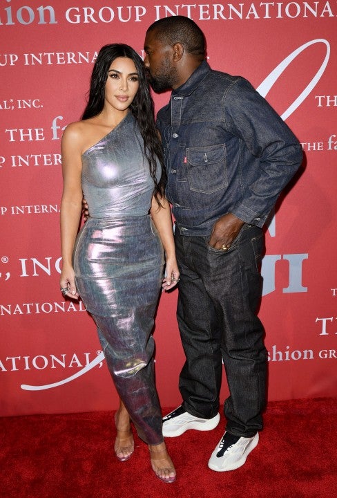 Kim Kardashian and Kanye West at the FGI 36th Annual Night of Stars Gala 