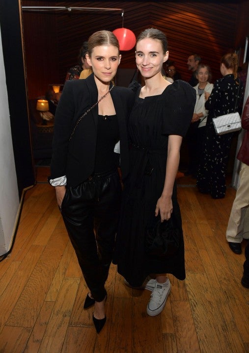 Kate and Rooney Mara at rain phoneix release party