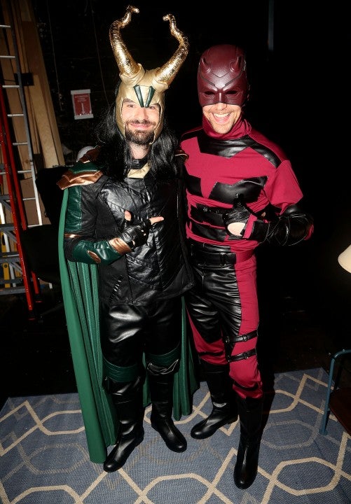  Charlie Cox as "Loki" and Tom Hiddleston as "Daredevil"