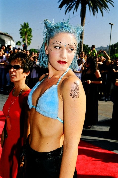 gwen stefani at the 1998 MTV Movie Awards in Los Angeles