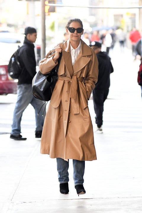 Katie Holmes in nyc on oct 21