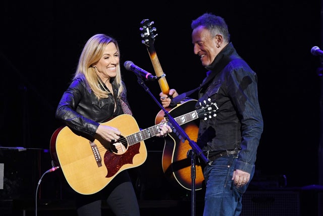 Sheryl Crow and Bruce Springsteen