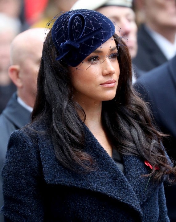 Meghan Markle at the 91st Field of Remembrance at Westminster Abbey 
