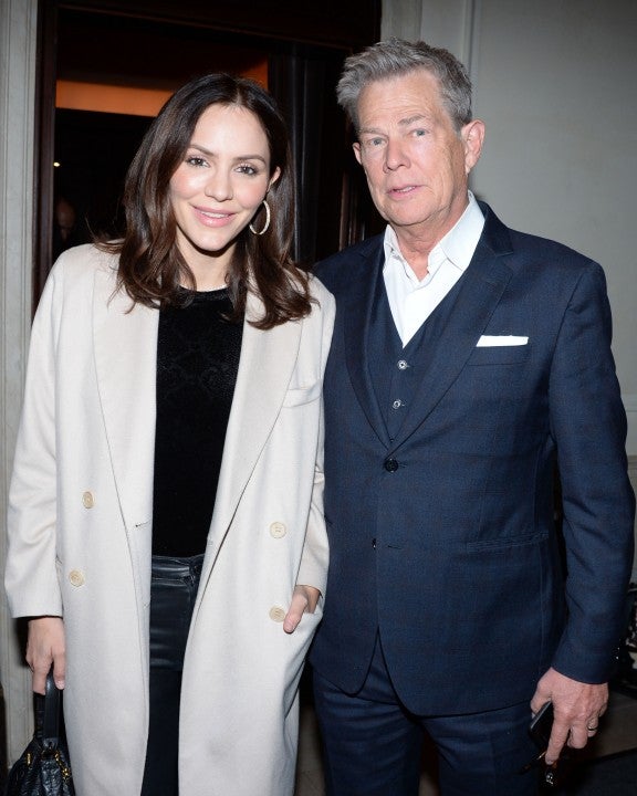 Katharine McPhee and David Foster at Prostate Cancer Foundation's Dinner