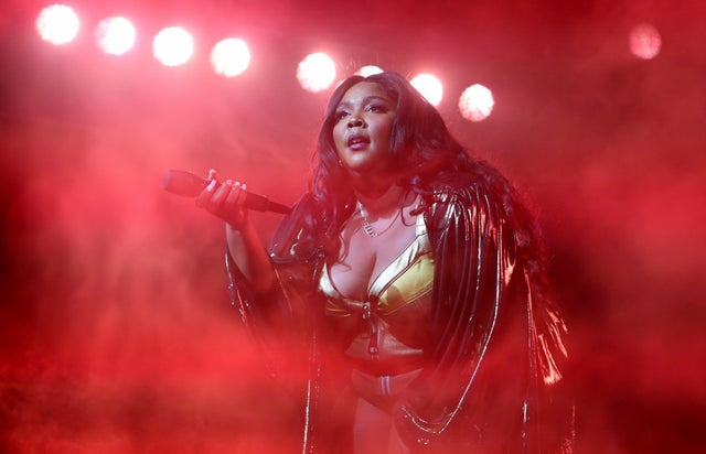lizzo performs in london