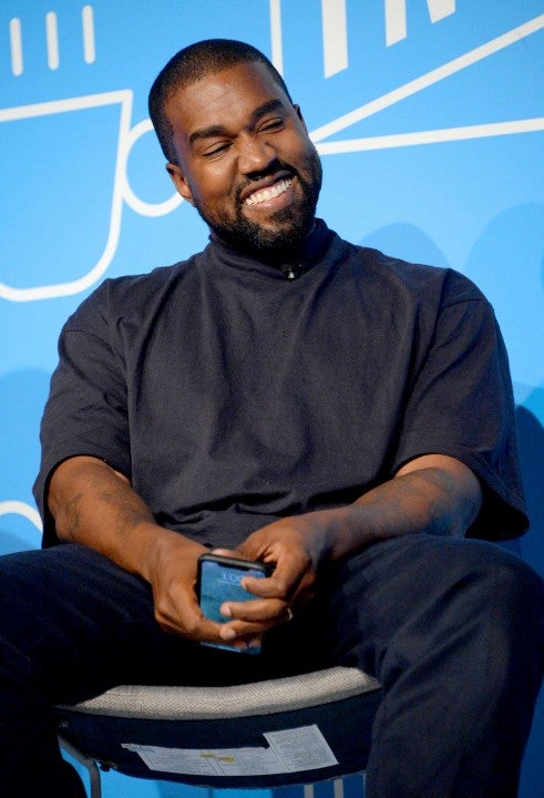 kanye west onstage during Fast Company Innovation Festival