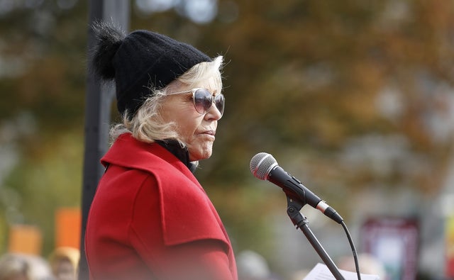Jane Fonda demonstrations dc