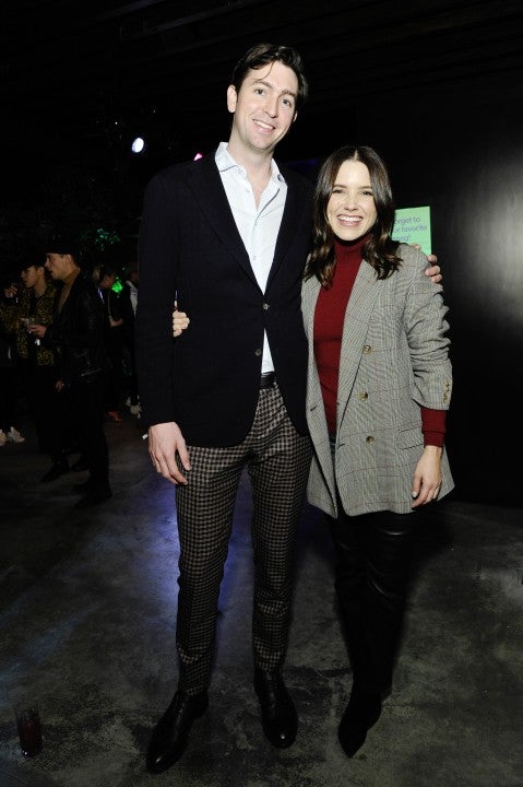 Nicholas Braun and Sophia Bush at Spotify Celebrates A Decade Of Wrapped With Maggie Rogers