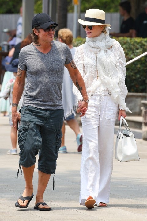 Keith Urban and Nicole Kidman in sydney on xmas eve