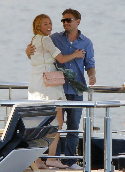 Leonardo DiCaprio And Blake Lively In Cannes in 2011