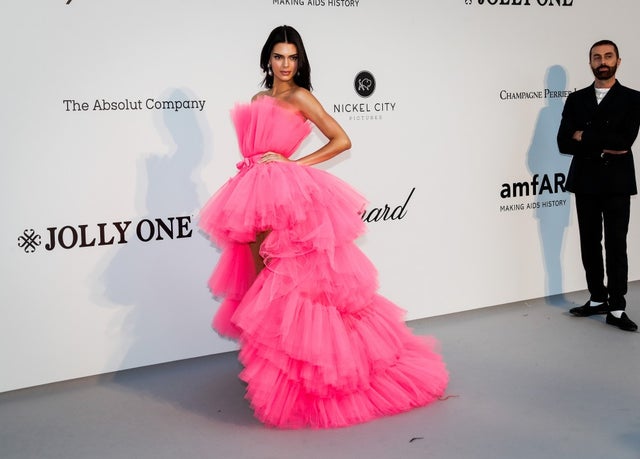 Kendall Jenner at the 2019 amfAR Cannes Gala