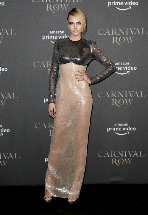 Cara Delevingne attends the "Carnival Row" Special Screening in berlin