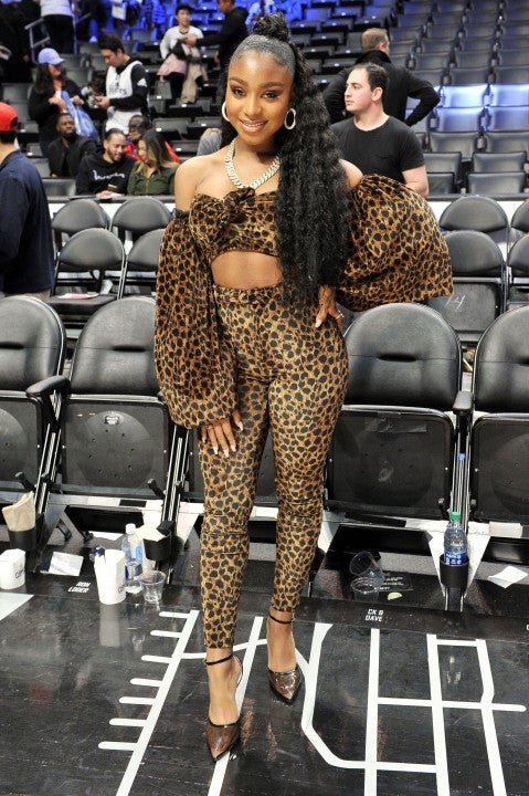 normani at clippers game