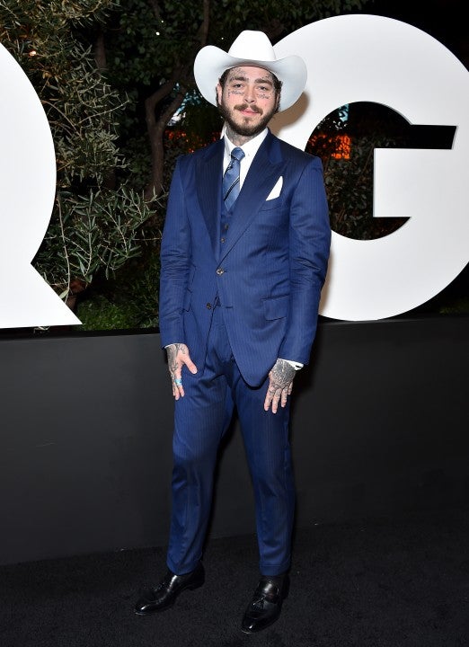 Post Malone at the 2019 GQ Men of the Year 