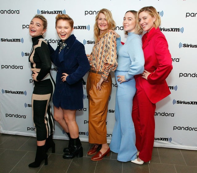 Florence Pugh, Eliza Scanlen, Laura Dern, Saoirse Ronan and Greta Gerwig at SiriusXM Town Hall