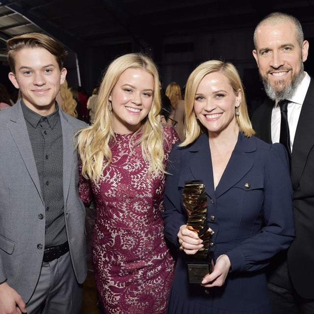 Reese Witherspoon with family at thr event