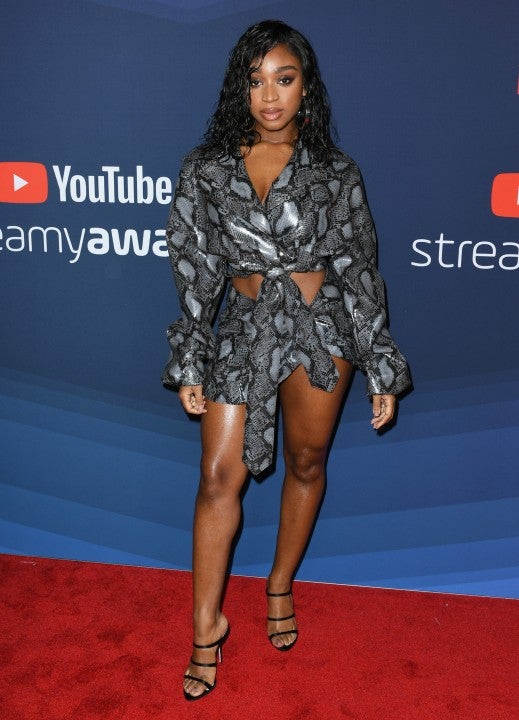 Normani at the 9th Annual Streamy Awards 