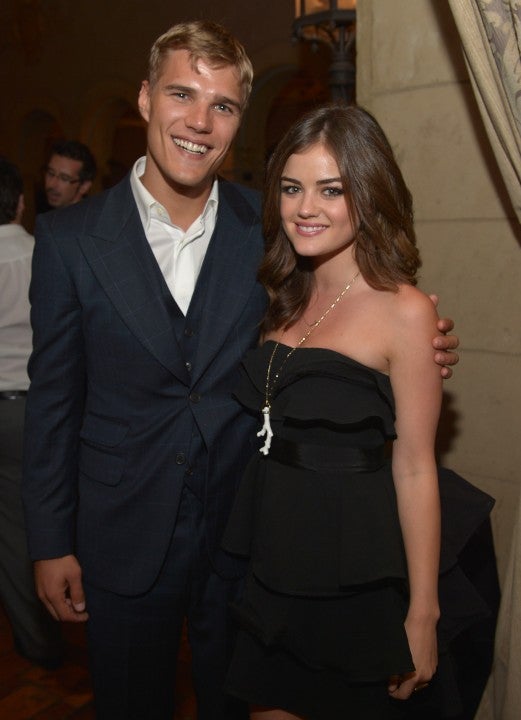 Chris Zylka and Lucy Hale at the "Pirahna 3DD" premiere after party in 2012