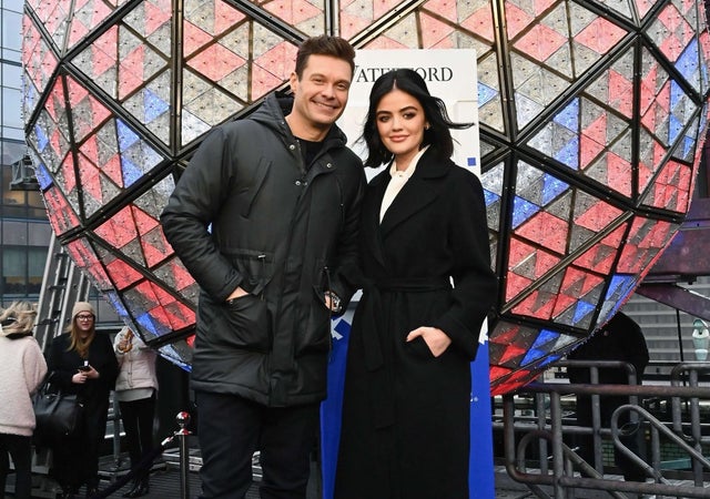 Ryan Seacrest and Lucy Hale