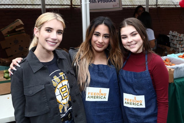 Emma Roberts, Ally Brooke and Hannah Zeile