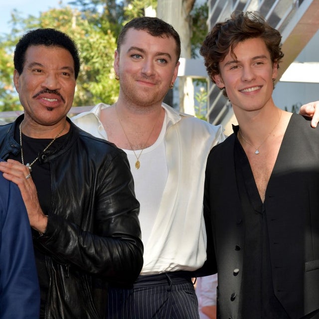 Lionel Richie, Sam Smith, and Shawn Mendes at Sir Lucian Grainge Honored with Star on the Hollywood Walk of Fame 
