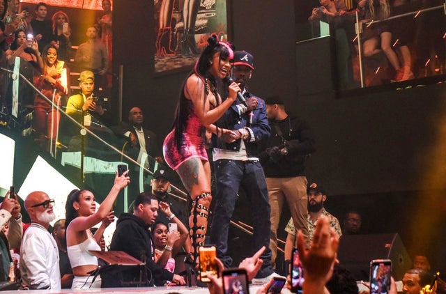 cardi b and offset at liv in miami