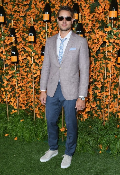 justin hartley at the 9th Annual Veuve Clicquot Polo Classic Los Angeles in October 2018