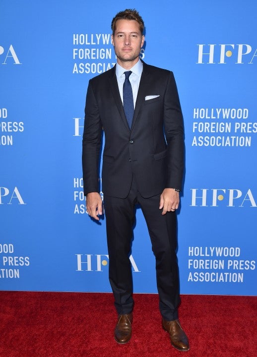 justin hartley at the Hollywood Foreign Press Association's Annual Grants Banquet in July 2019