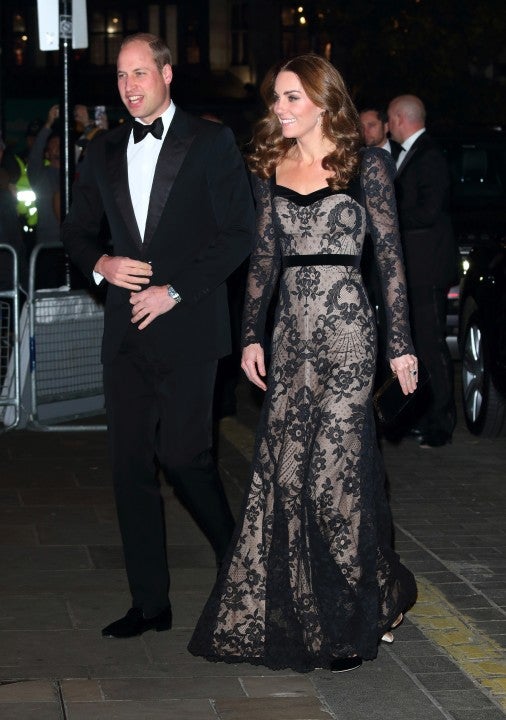 Duke and Duchess of Cambridge at the Royal Variety Performance at the London Palladium