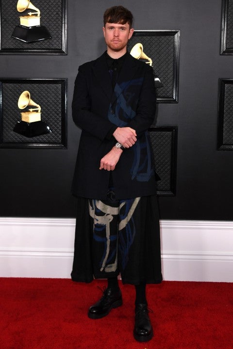 James Blake at for the 62nd Annual Grammy Awards