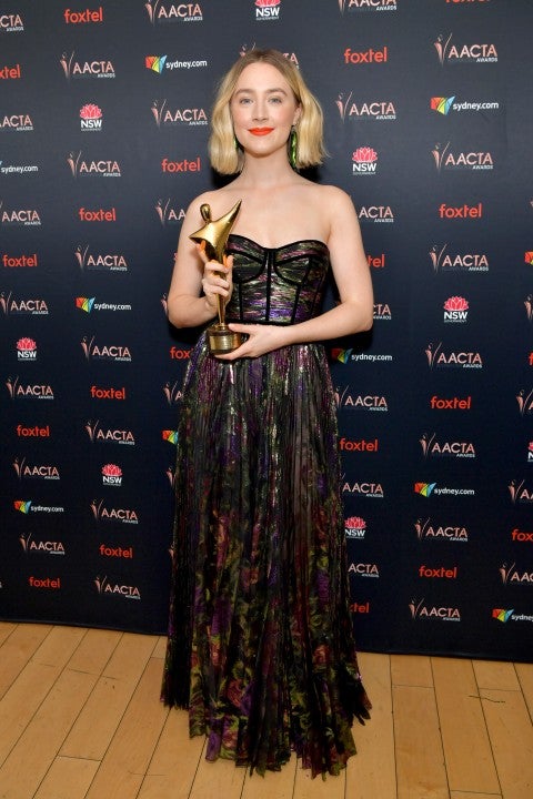 Saoirse Ronan at the 9th Annual Australian Academy Of Cinema And Television Arts (AACTA) International Awards