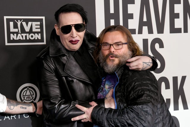 Marilyn Manson and Jack Black 