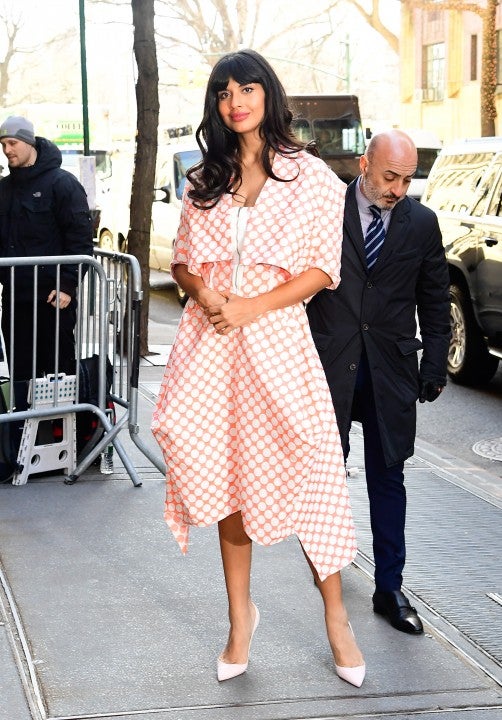 jameela jamil outside the view