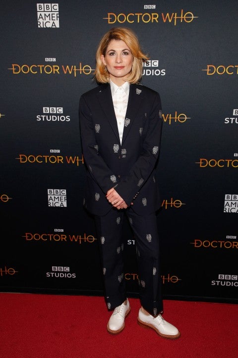 Jodie Whittaker at doctor who screening