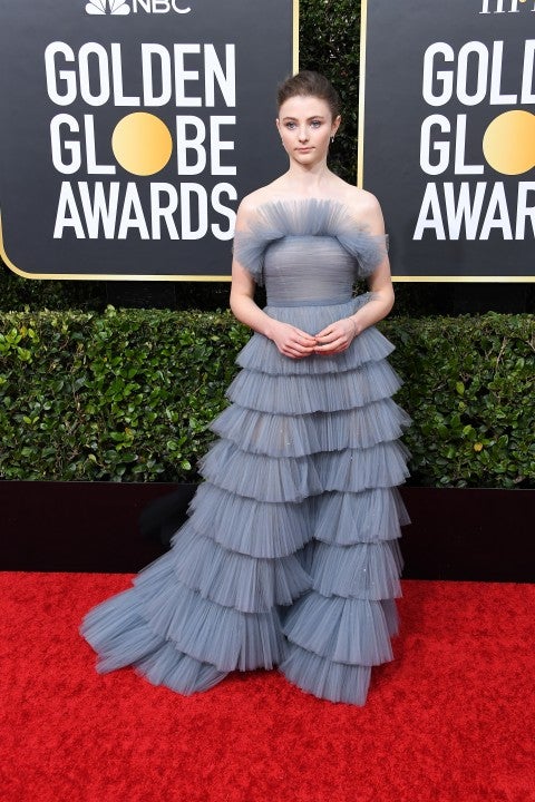 Thomasin McKenzie at the 77th Annual Golden Globe Awards