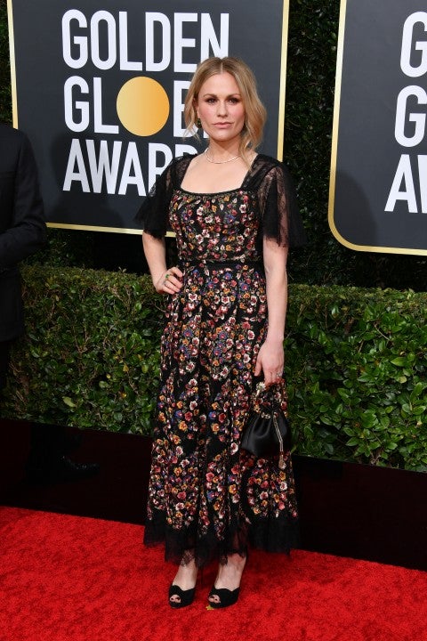 Anna Paquin at the 77th Annual Golden Globe Awards