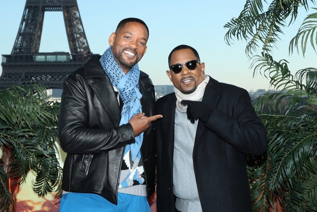Will Smith and Martin Lawrence in paris