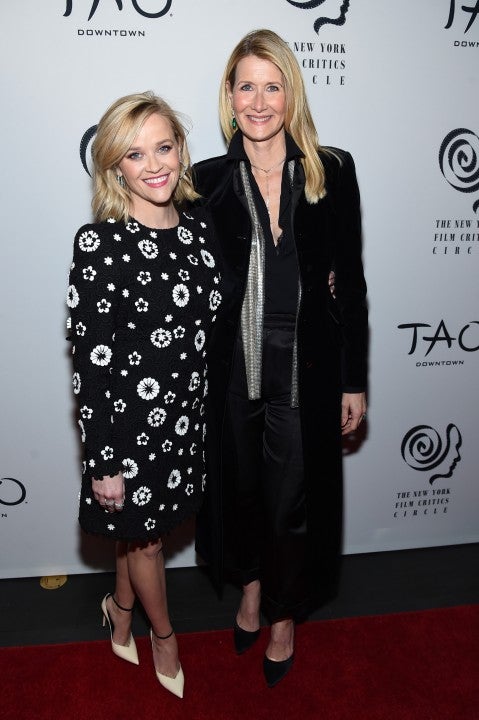 Reese Witherspoon and Laura Dern at 2019 New York Film Critics Circle Awards