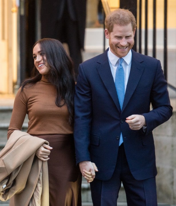 Prince Harry, Duke of Sussex and Meghan, Duchess of Sussex visit Canada House 