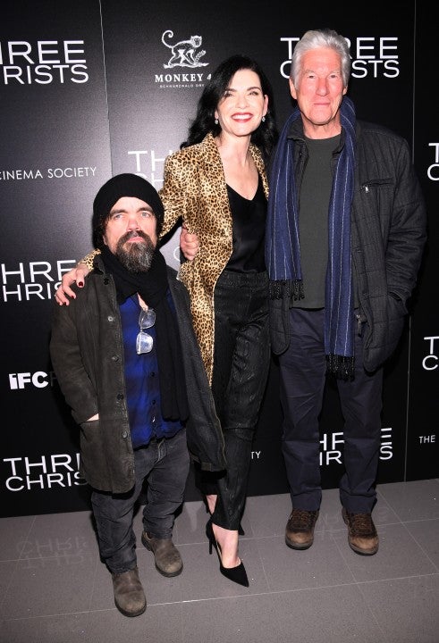 Peter Dinklage, Julianna Margulies and Richard Gere 