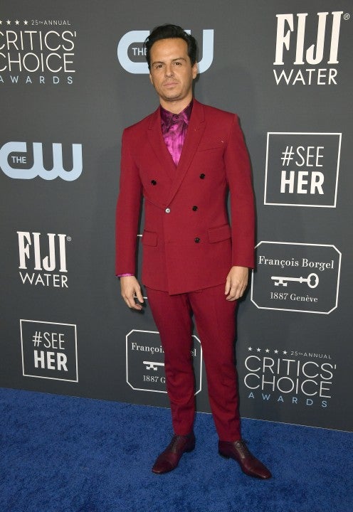 Andrew Scott at 2020 Critics' Choice Awards