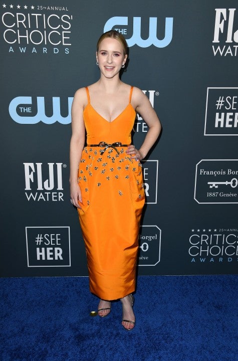 Rachel Brosnahan at 2020 Critics' Choice Awards