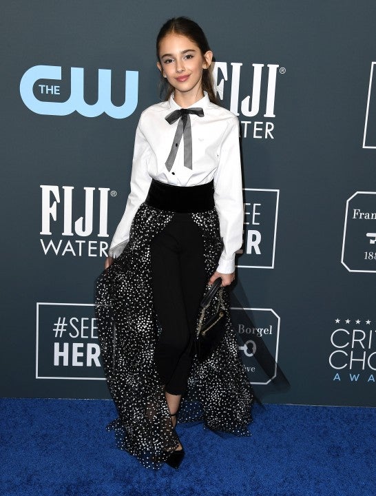 Julia Butters at 2020 Critics' Choice Awards