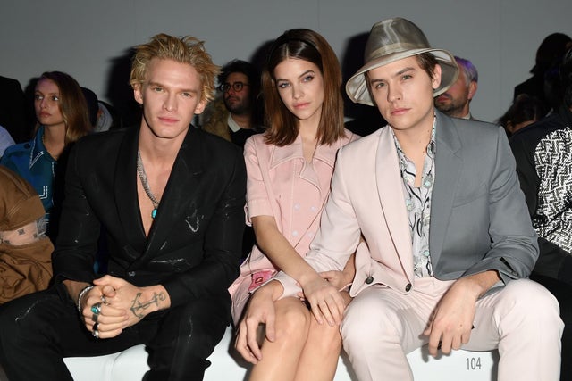 Cody Simpson, Barbara Palvin and Dylan Sprouse 