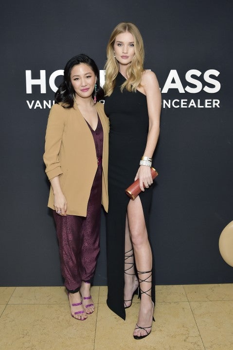 Constance Wu and Rosie Huntington-Whiteley