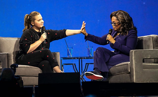 Amy Schumer and Oprah Winfrey
