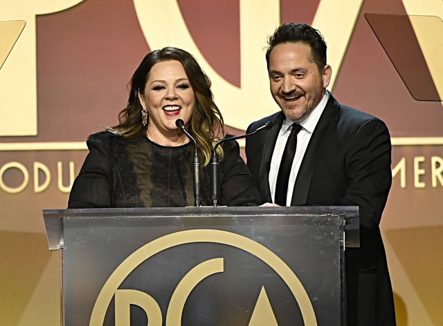 Melissa McCarthy and Ben Falcone at 31st Annual Producers Guild Awards