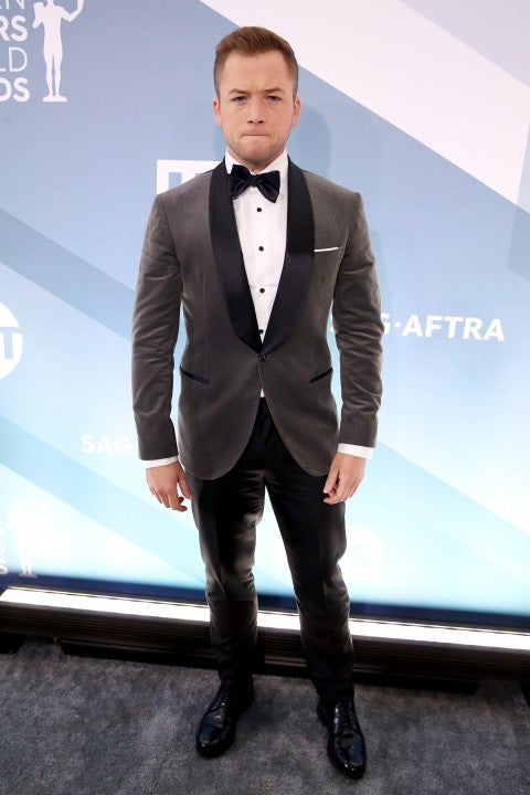 Taron Egerton at the 26th Annual Screen Actors Guild Awards 