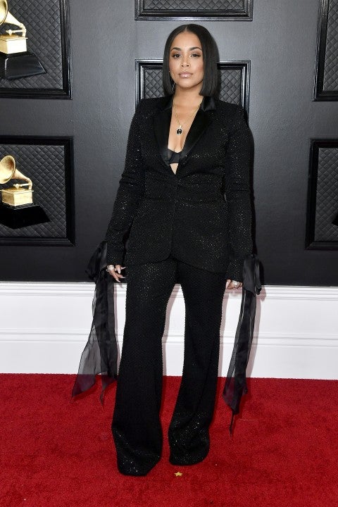 Lauren London at the 62nd Annual GRAMMY Awards 