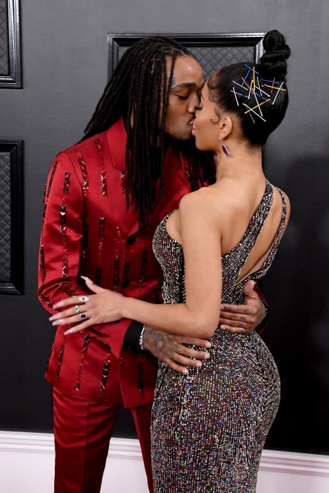 Quavo and Saweetie at 2020 grammys